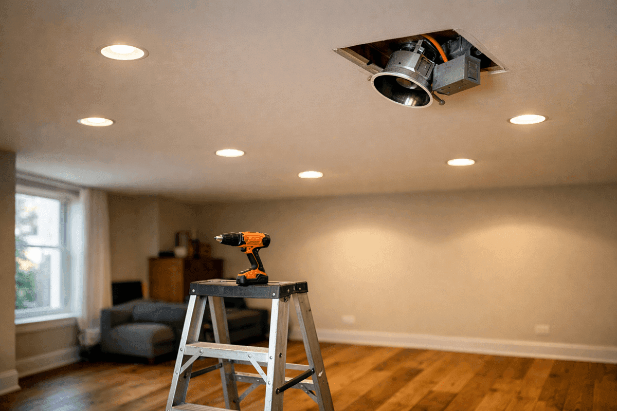Recessed Lighting in Chatham, Chicago — E&P Electric in Chicago